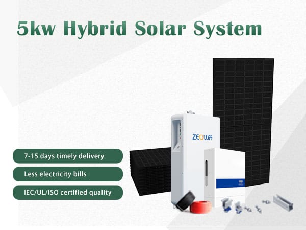 5kw Hybrid Solar System
