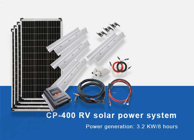 RV solar power system CP400